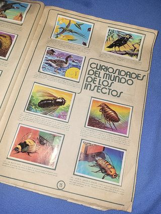 Álbum cromos El Más y El Menos