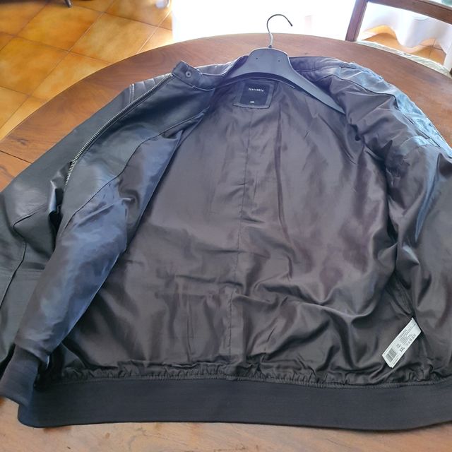 Giacca Pelle Marrone Terranova XXL