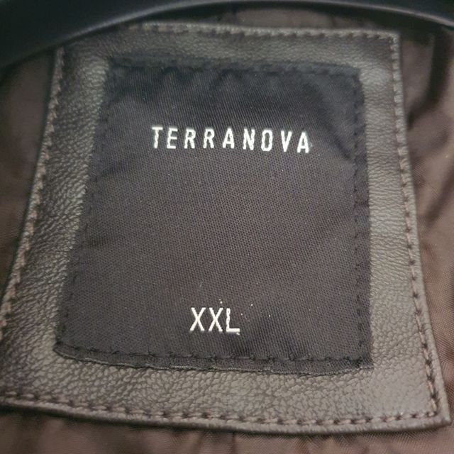 Giacca Pelle Marrone Terranova XXL