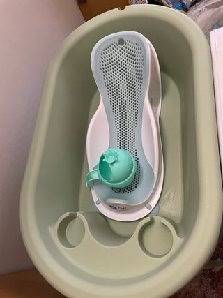 Bañera ms bubble/Bañera cambiador bebé - cambiador