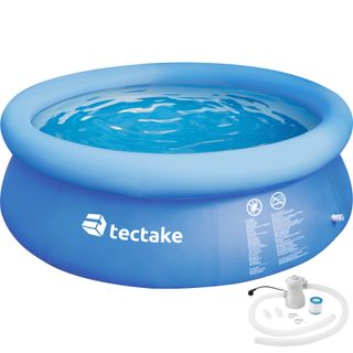 Piscina hinchable redonda con depuradora Ø 300 x 76 cm azul
