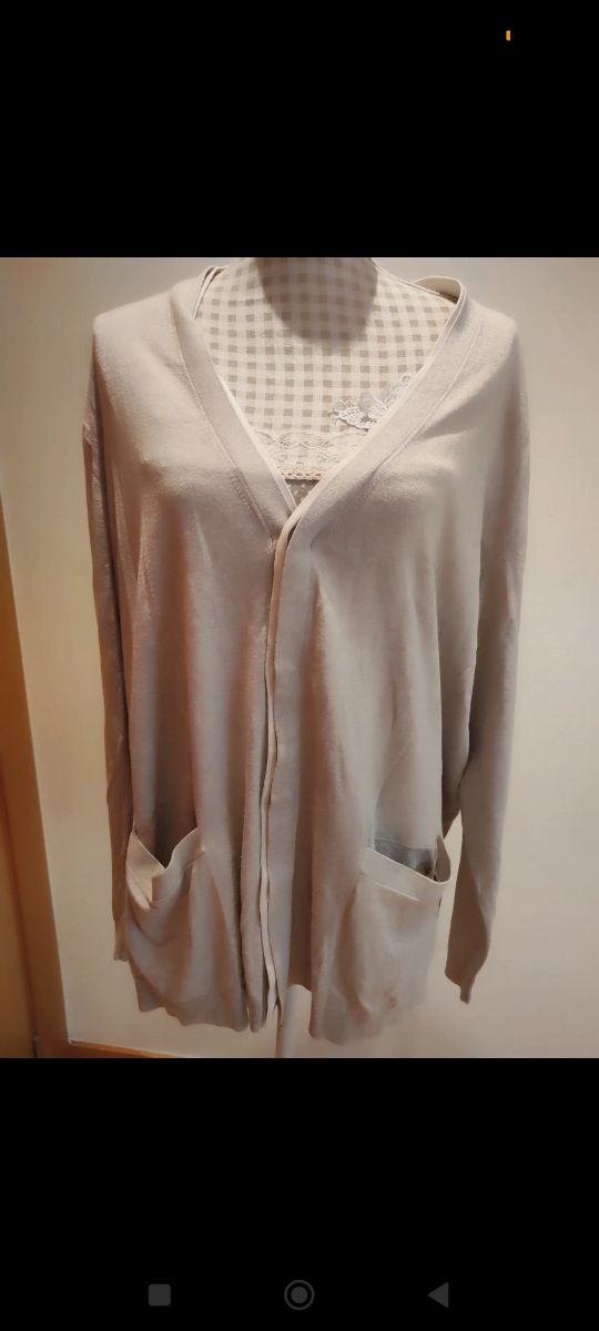 Chaqueta beige Emidio Tucci
