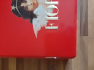 Scatola latta Fiorucci rossa