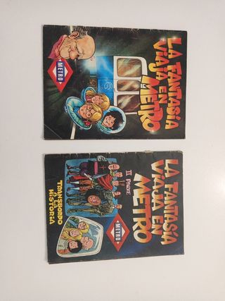 Cómics La fantasía viaja en metro