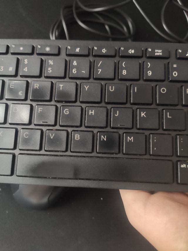 Ratón Trush y teclado HP  