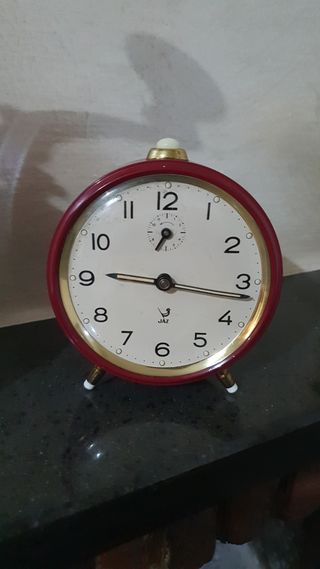 Sveglia Jaz vintage rossa
