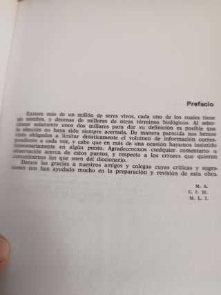 Diccionario Biología - Hickman