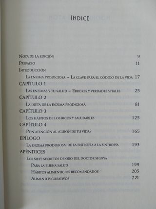 La enzima prodigiosa