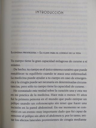 La enzima prodigiosa