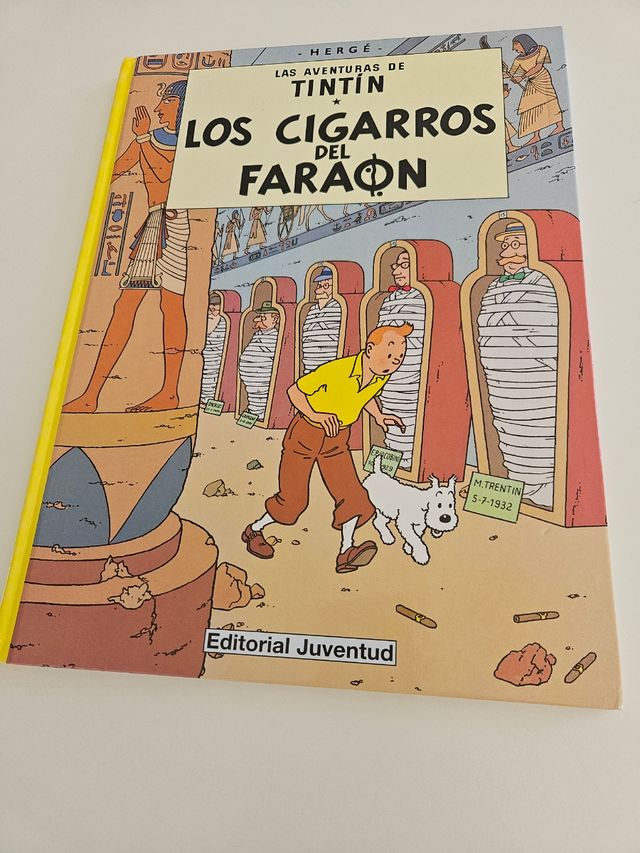 Los cigarros del faraón (cartoné) (Las Aventura...