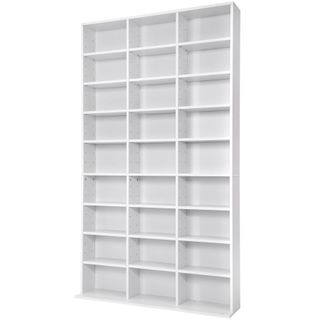 Estantería Christel 180x102x23,5cm blanco