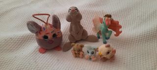 6 muñecos suaves: lote adorable