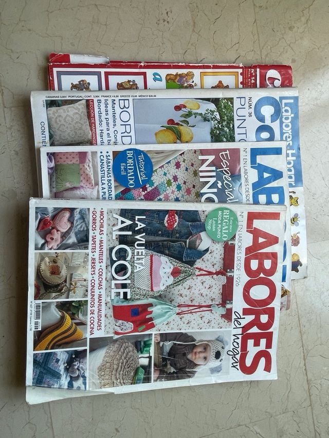 Revistas Labores del hogar