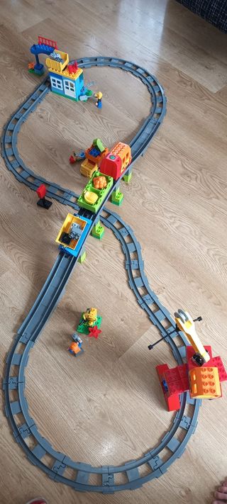 Lego duplo Tren 10508: Gran set de tren interactiv