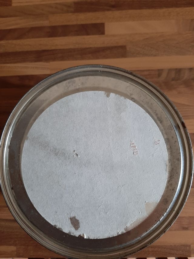 Scatola latta vintage natalizia