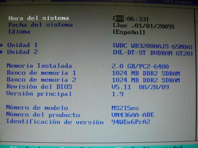 HP Pavilion MS215es All-in-One