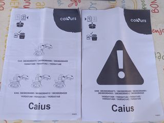 Faretti da incasso Caius x6 a colori