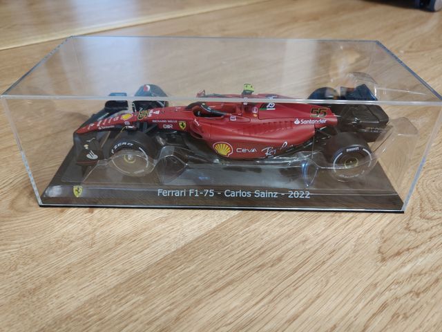 Maqueta Ferrari F1-75 Carlos Sainz 2022