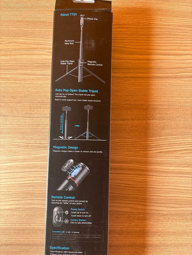 Treppiede per selfie stick TT01