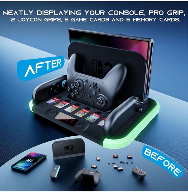 Base di ricarica per Nintendo Switch 2