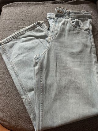 Vaqueros rectos niña