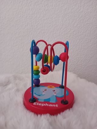 Laberinto de cuentas infantil