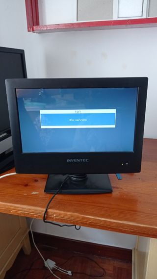 TV sin TDT y sin mando. Pantalla