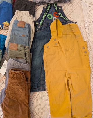 Lote ropa niño 2-3 años (57 prendas)