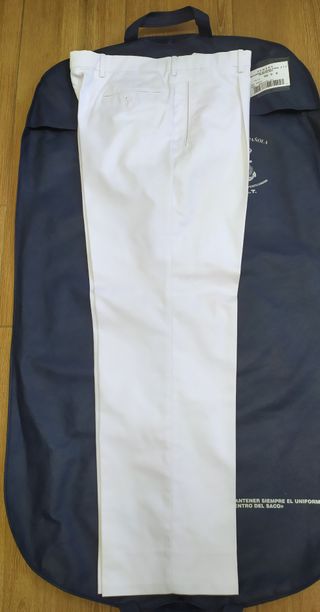 Traje blanco Armada Española talla 50 C6