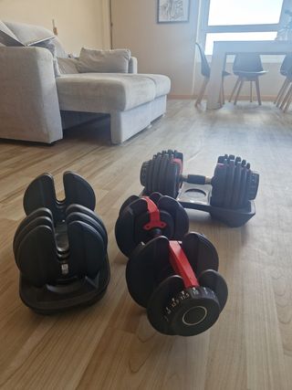 Mancuernas ajustables 2-24kg