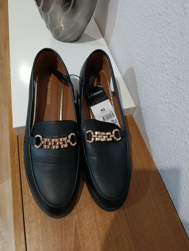 Zapatos In extenso negros -talla 42