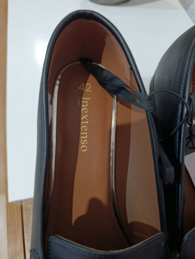 Zapatos In extenso negros -talla 42