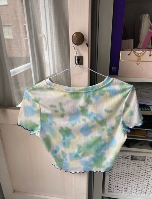 Top Shein tie-dye multicolor