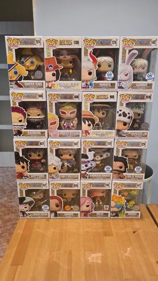 Funko Pop One Piece (18 figuras)