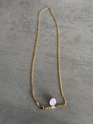 Cadena un bañado en oro 100% laminado garantizado 