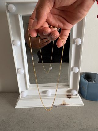 Cadena un bañado en oro 100% laminado garantizado 