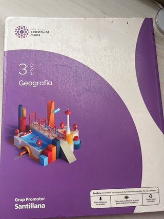 libro GEOGRAFIA 3 ESO CONSTRUINT MONS