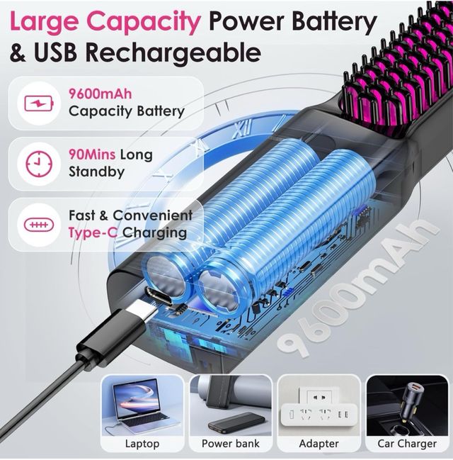 Spazzola per lisciare i capelli - Heat