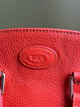 Borsa TOD'S in pelle arancione