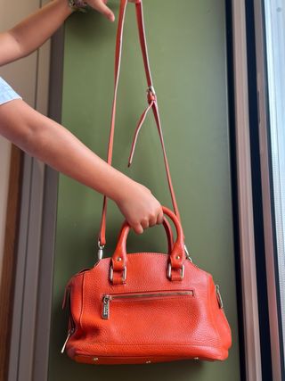 Borsa TOD'S in pelle arancione