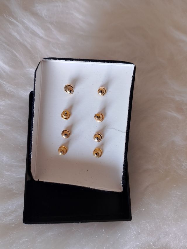 Pendientes Aro Dorado - 3 pares