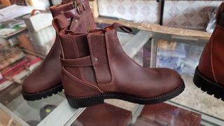 Botines de piel, para caza,  vestir..