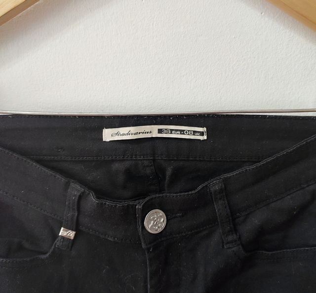 Pantalón negro Stradivarius mujer Talla 36