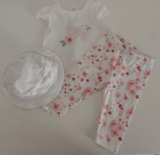 Conjunto bebé niña 1-2 meses 