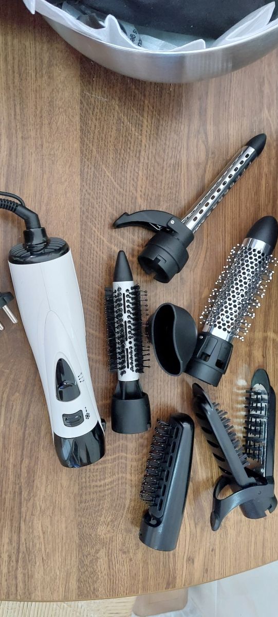 Rizador + 6 cabezales pelo