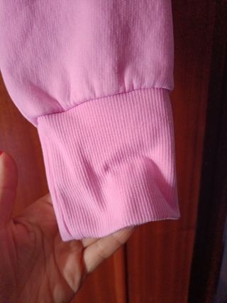 Sudadera rosa Zara - corta