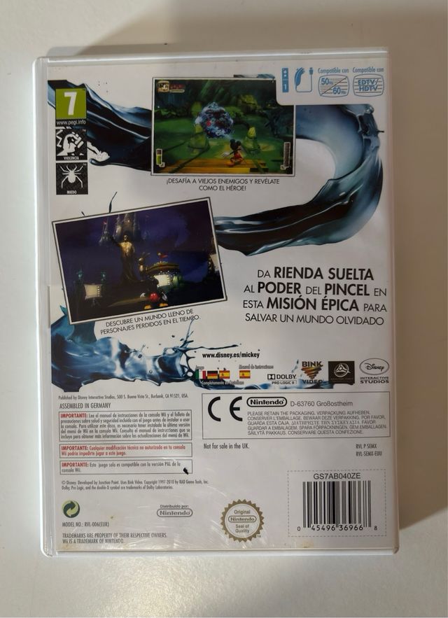 Wii - Disney Epic Mickey