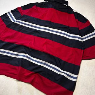 Polo Paul&Shark XXL righe multicolor