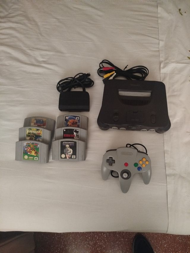 Nintendo 64 Gris + 7 juegos