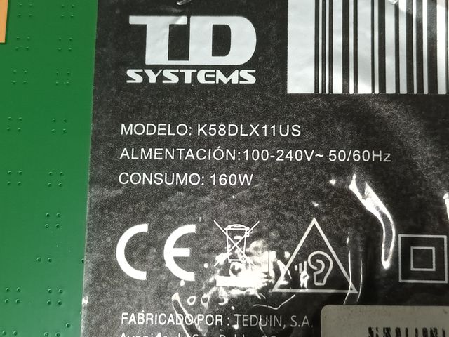 Kit 10 Tiras LED TD SYSTEMS K58DLX11US